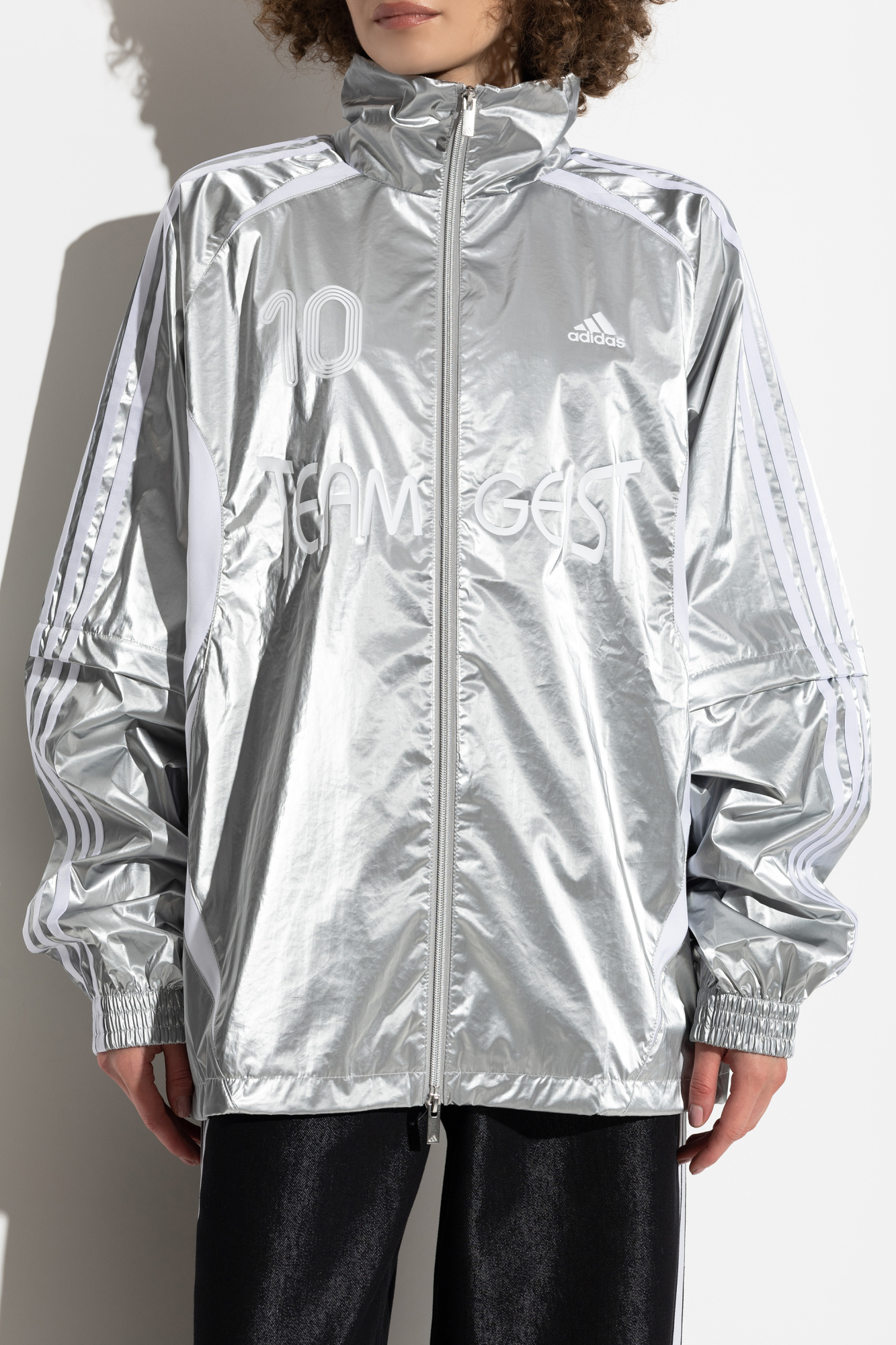 ジャケット・アウター smdkzm adidas Stud Jacket x Dime in Black | SVD USA